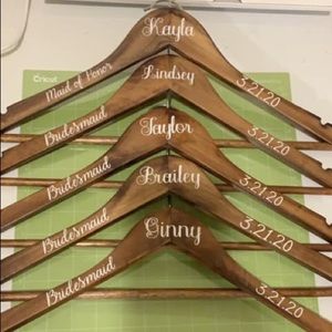 Bridal Party Hangers